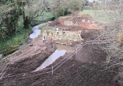 Ultímanse os traballos na parcela do Muíño do Mañoco en Tui