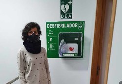O Rosal xa conta cun desfibrilador no Auditorio Municipal