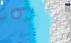 Un terremoto de magnitud 3.1 frente a la costa gallega
