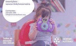 Inscriçao gratuita para Palestra Entender Autismo de 3 de dezembro em Cerveira