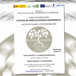 Curso de formación gratuíta para persoas desempregadas: Cultivos de horta ecolóxica biointensiva