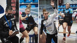 Prades, Rajnohová, Arcos y Carratú, con los combinados nacionales