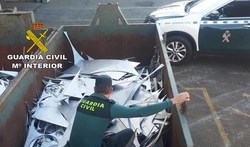 La Guardia Civil detiene a los presuntos autores de una veintena de robos en una empresa de A Guarda