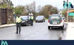 Así transcurre la primera jornada de cierre perimetral en A Guarda