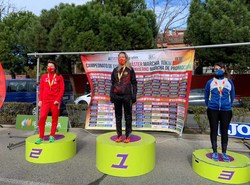 La deportista guardesa Milu Rodríguez se proclama subcampeona de España 10km
