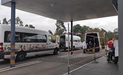 A Asociación Vontade realiza o servizo de transporte adaptado a  16 persoas dos concellos do Baixo Miño e limítrofes