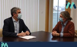 Antonio Lomba trasládalle á Delegada da Xunta os 6 proxectos vertebradores para a vila e para os que pide a máxima colaboración