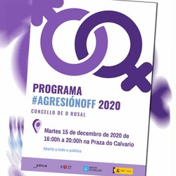 Recala no Rosal a campaña de información e sensibilización Agresión Off