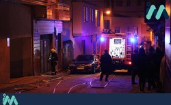 Bomberos del Ges de A Guarda sofocan un incendio en una vivienda