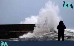 La Alerta Naranja dejó imágenes espectaculares en la costa gallega