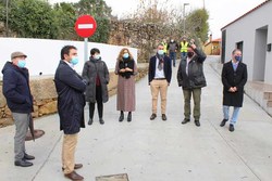 O barrio da torre de Paramos en Tui convértese nun exemplo de modernidade residencial no rural coas obras financiadas pola Deputación