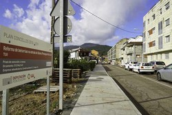 Cortes puntuais na circulación na rúa Colón por obras