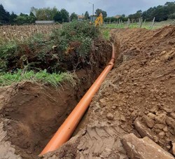 Tomiño continúa ampliando a súa rede de saneamento