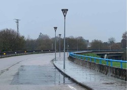 Infominho -  O Consorcio de Augas do Louro finaliza as obras de reparaci�n da estrada na Veiga do Louro, que se reabre ao tr�fico - 