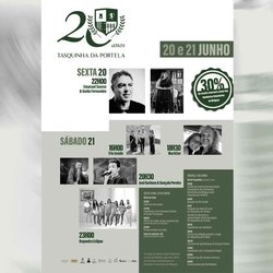 Infominho -  Melgao se llena de msica y solidaridad en el 20 aniversario de la Tasquinha da Portela - 