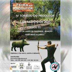 Infominho -  La Feria del Productor de Pinheiros acoge torneo internacional de tiro con arco y celebra el 5 aniversario de la SATA - 