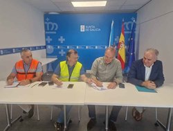 Infominho -  A Xunta reforza a coordinacin cos alcaldes de Pontevedra ante a vaga de incendios forestais en Galicia - 