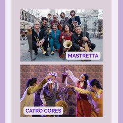Infominho -  El cuarteto Catro Cores y Mastretta ponen el broche cultural al verano en O Rosal - 