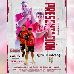 Infominho -  El Valinox Novs regresa a sus orgenes con una gran fiesta de presentacin en la Praza de Novs - 