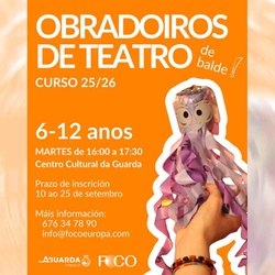 Infominho -  FOCO y el Concello de A Guarda impulsan nuevos espacios creativos de teatro en el Centro Cultural - 