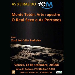 Infominho -  El IEM cierra su calendario 2025 con una visita guiada a los petroglifos del Monte Tetn en Tomio - 