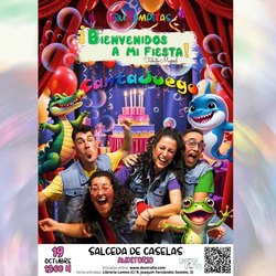 Infominho -  El Auditorio Municipal de Salceda acoge el musical familiar del ao: -Bienvenidos a mi fiesta- - 