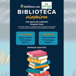 Infominho -  Cuentacuentos y literatura infantil vuelven a las parroquias de Salvaterra con la Biblioteca Viaxeira - 