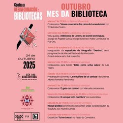 Infominho -  Exposicins, contacontos e recital potico: programacin completa do Mes da Biblioteca en Tui - 