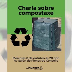 Infominho -  El Concello de A Guarda impulsa la economa circular con una charla sobre compostaje y la entrega de 200 composteros - 