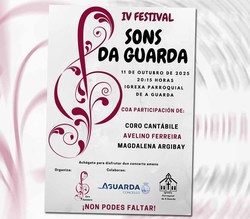 Infominho -  A Guarda acoge una nueva edicin del Festival Sons da Guarda organizado por el coro Cantbile - 