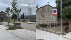 Infominho -  La Diputacin de Pontevedra y el Ayuntamiento de Arbo completan la modernizacin del entorno de San Xon de Barcela - 