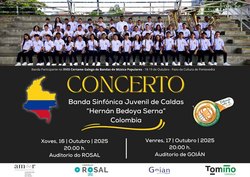 Infominho -  Msica sin fronteras: la Banda Sinfnica Juvenil de Caldas (Colombia) actuar en O Rosal el 16 de octubre - 