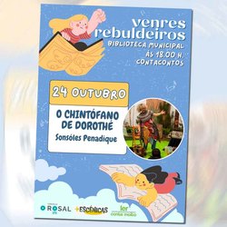 Infominho -  Sonsoles Penadique trae a O Rosal el cuentacuentos musical -O Chintfano de Doroth- dentro del programa Venres Rebuldeiros - 
