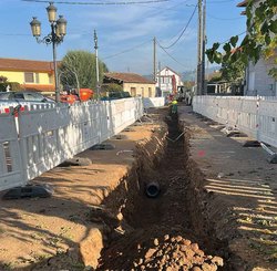 Infominho -  El Concello de As Neves invierte ms de medio milln de euros en la transformacin de la Praza de Santa Mara de Liares - 