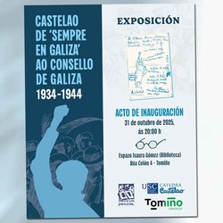 Infominho -  Tomio abre las puertas al pensamiento y arte de Castelao con una muestra sobre su obra literaria y poltica - 