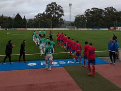 Infominho -  La U.D. Ribera paga caros sus errores y cede ante el Domaio F.C. en A Mata -  Infominho -  La U.D. Ribera paga caros sus errores y cede ante el Domaio F.C. en A Mata -