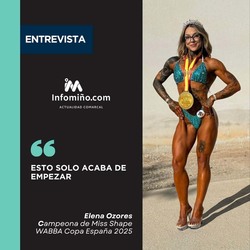 Infominho - Esto solo acaba de empezar: Entrevista a Elena Ozores, campeona de Miss Shape WABBA Copa España 2025 - Infominho - Esto solo acaba de empezar: Entrevista a Elena Ozores, campeona de Miss Shape WABBA Copa España 2025 -