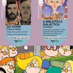Infominho - Lectura, teatro y diversión para todos los públicos en Tomiño este 8 y 9 de noviembre - Infominho - Lectura, teatro y diversión para todos los públicos en Tomiño este 8 y 9 de noviembre -