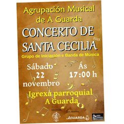 Infominho -  La Agrupacin Musical de A Guarda celebrar el Concierto de Santa Cecilia en la iglesia parroquial - 