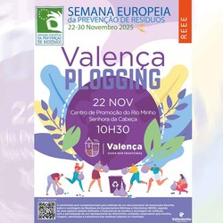 Infominho -  Valena invita a una actividad de plogging y sensibilizacin ambiental junto al ro Mio este sbado - 