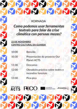 Infominho -  La Asociacin FOCO organiza un evento sobre metodologas teatrales para abordar la sensibilizacin ambiental en A Guarda - 