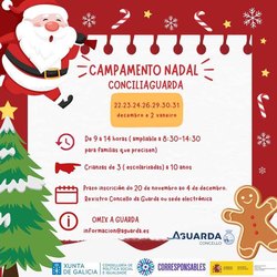 Infominho -  A Guarda abre inscripciones para su Campamento de Nadal, una apuesta municipal por la conciliacin y el ocio infantil - 