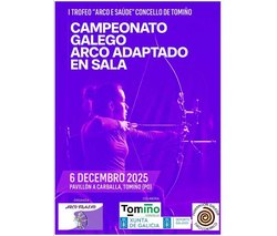Infominho -  Tomio har historia con el 1 Campionato Galego de Arco Adaptado en Sala y el 1 Torneo estatal Arco Adaptado - Concello de Tomio - 