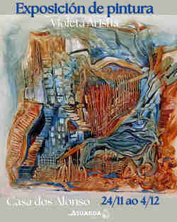 Infominho -  A Guarda inaugura la exposicin experimental de Violeta Arisha - 