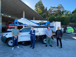 Infominho -  El Concello de A Guarda incorpora un nuevo camin para reforzar los trabajos elctricos municipales - 