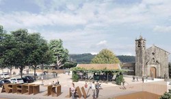 Infominho -  Tomio invertir ms de un milln de euros en la nueva plaza de la iglesia romnica de Santa Mara de Tebra - 