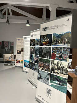 Infominho -  El Mercado Municipal de As Neves acoge una muestra sobre el patrimonio cultural del Mio - 