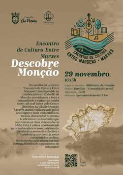 Infominho -  As Neves y Moncao se unen este sbado en una nueva ruta cultural del programa -Encontro de Cultura entre Marxes- - 