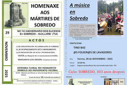 Infominho -  Tui recuerda los Sucesos de Sobredo en su 103 aniversario con msica y memoria histrica - 