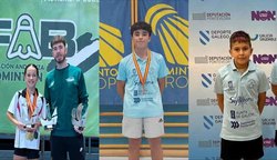 Infominho -  La juventud salvaterrense destaca en diferentes campeonatos de bdminton - 